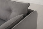 Modell 19 3-Sitzer Sofa mit Chaise Longue links, Risso