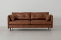 Modell 19 3-Sitzer Sofa, Kastanie