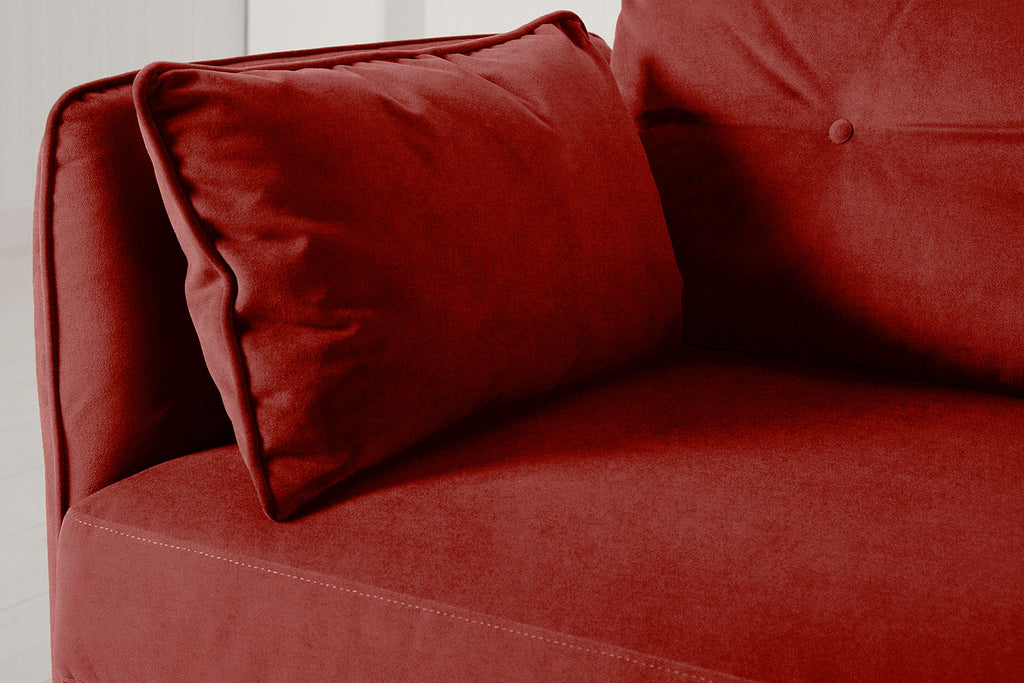 Modell 19 3-Sitzer Sofa mit linker Chaiselongue, Harissa