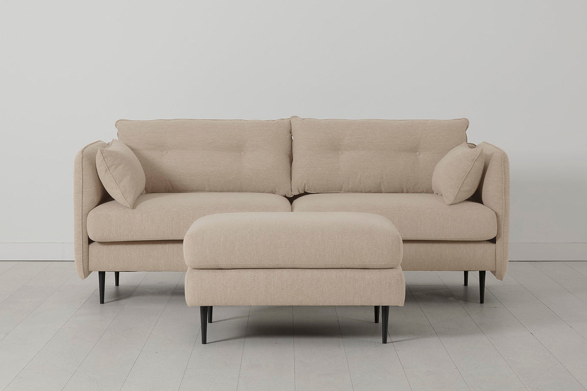 Modell 19 3-Sitzer-Sofa mit Ottomane