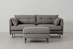 Modell 19 Dreisitzer-Sofa mit Ottomane, Shadow