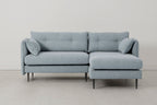Modell 19 3-Sitzer Sofa mit rechter Chaiselongue, Seaglass
