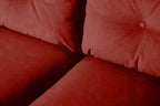 Modell 19 3-Sitzer Sofa mit Ottomane, Harissa