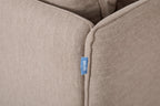 Modell 19 3-Sitzer Sofa mit rechter Chaise, Pumice