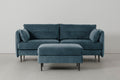 Modell 19 3-Sitzer Sofa mit Ottomane, Hydro