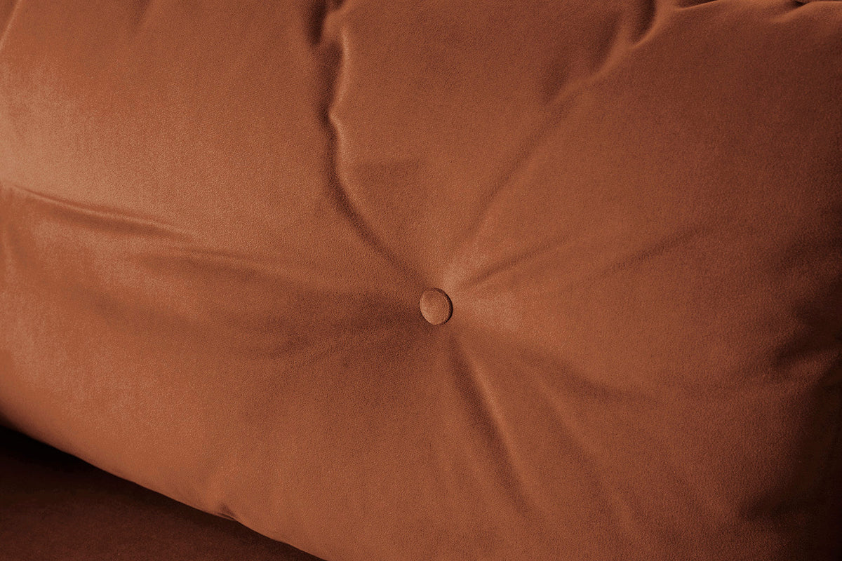 Modell 19 Dreisitzer-Sofa mit Ottoman, Umbra