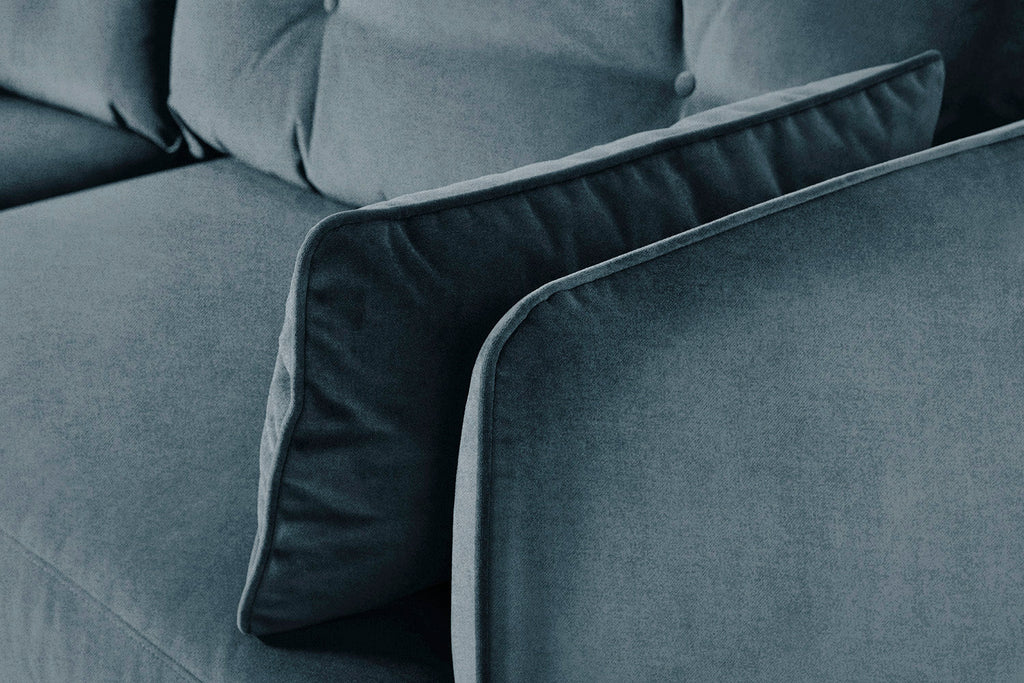 Modell 19 3-Sitzer Sofa mit Recamiere rechts, Hydro