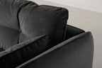 Modell 19 Zweisitzer-Sofa, Anthrazit