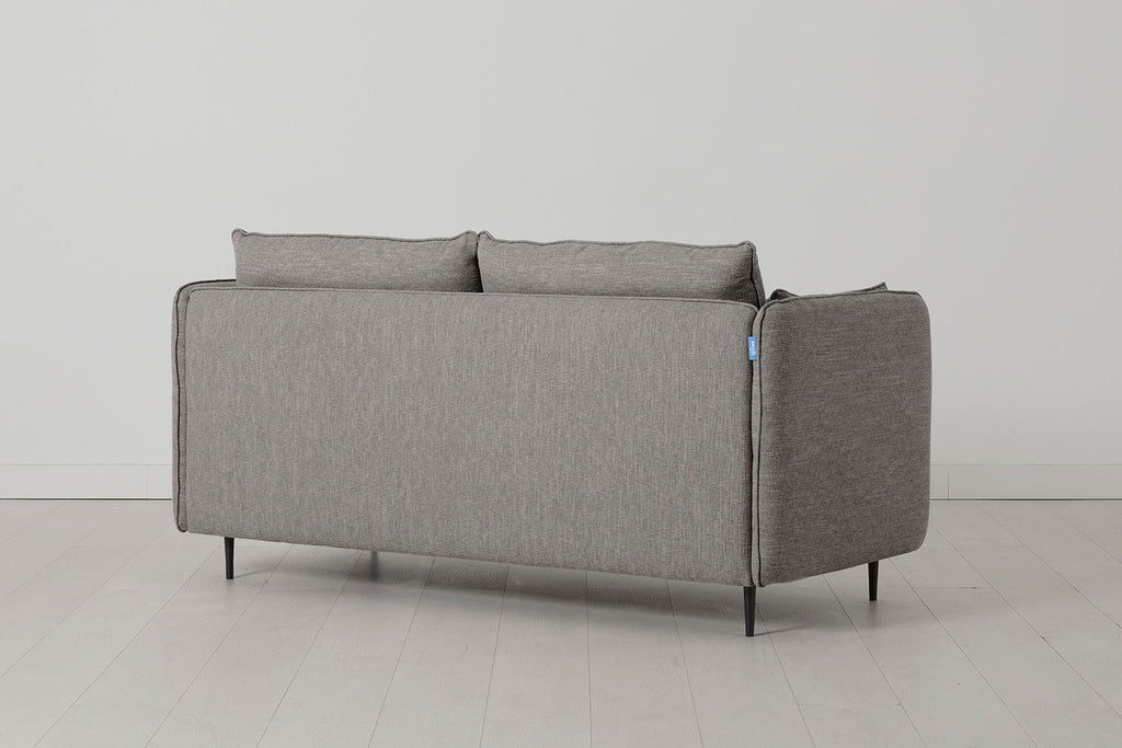 Modell 19 Zweisitzer-Sofa mit Ottomane, Shadow