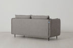 Modell 19 Zweisitzer-Sofa mit Ottomane, Shadow
